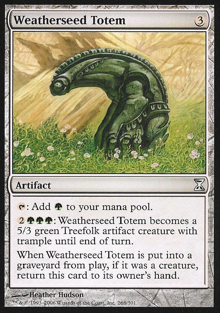 Weatherseed Totem (Time Spiral) Medium Play