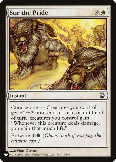 Stir the Pride (The List) Light Play