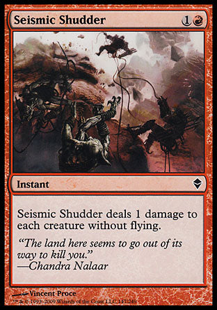 Seismic Shudder (Zendikar) Near Mint