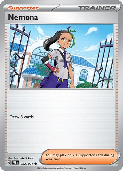 Nemona (SV: Paldean Fates) Light Play