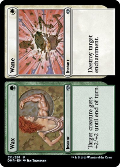 Wax / Wane (Dominaria Remastered) Light Play Foil