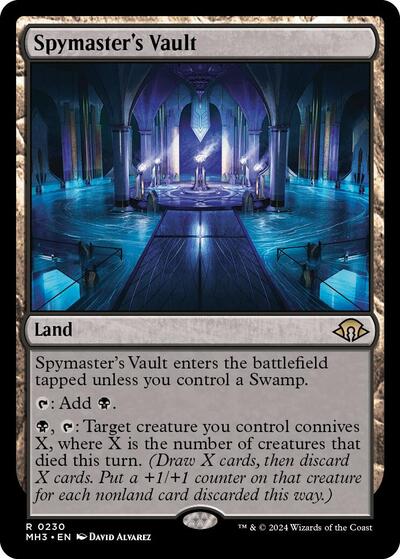 Spymaster's Vault (Modern Horizons 3) Light Play