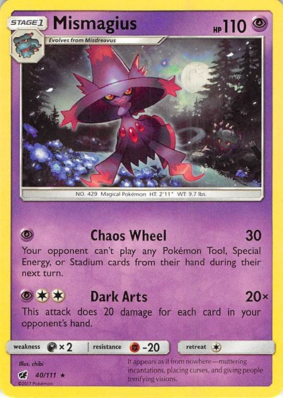 Mismagius (SM - Crimson Invasion) Medium Play Reverse Holofoil