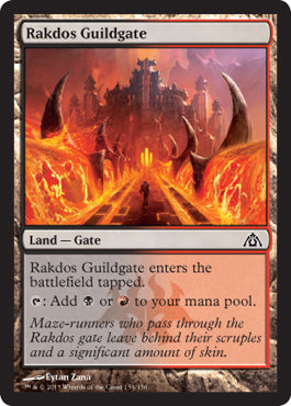 Rakdos Guildgate (Dragon's Maze) Light Play