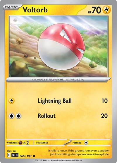 Voltorb (SV02: Paldea Evolved) Light Play