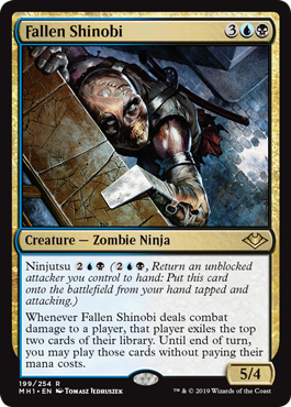 Fallen Shinobi (Modern Horizons) Light Play