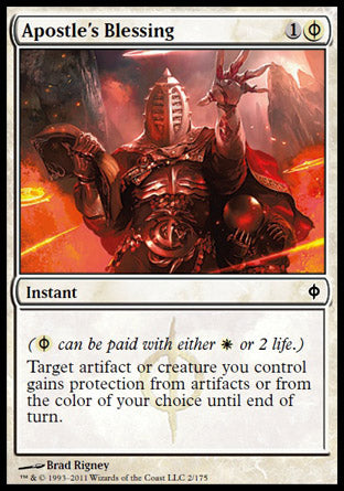 Apostle's Blessing (New Phyrexia) Medium Play Foil