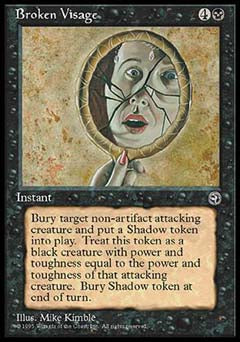 Broken Visage (Homelands) Light Play