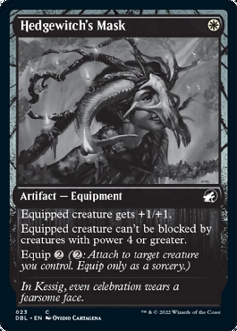 Hedgewitch's Mask (Innistrad: Double Feature) Light Play