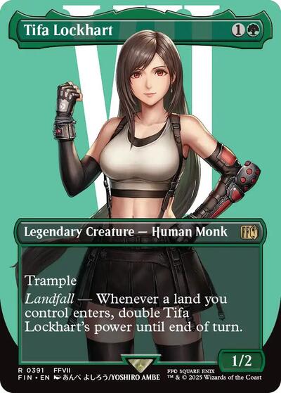 Tifa Lockhart (Borderless) (Universes Beyond: FINAL FANTASY) Light Play