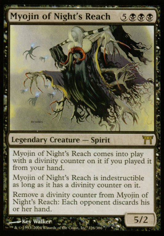 Myojin of Night's Reach (Champions of Kamigawa) Damaged / Poor