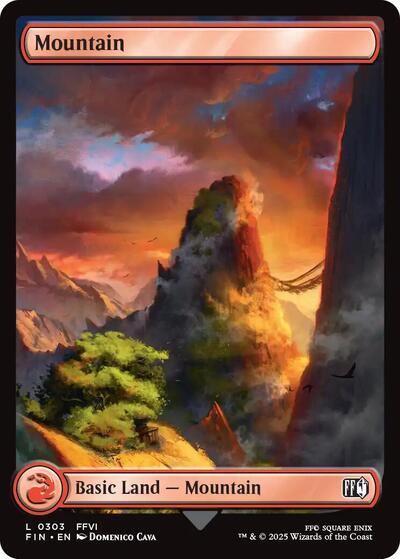 Mountain (0303) (Universes Beyond: FINAL FANTASY) Light Play