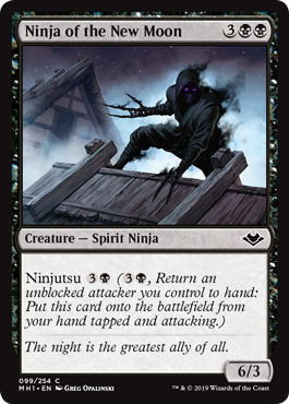 Ninja of the New Moon (Modern Horizons) Light Play