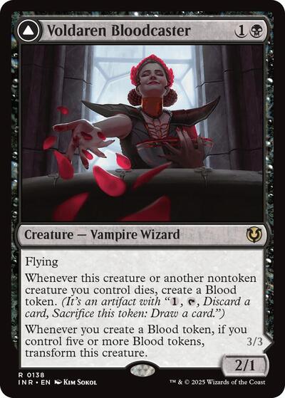 Voldaren Bloodcaster (Innistrad Remastered) Light Play