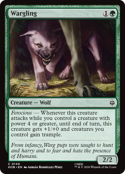 Wargling (The Hobbit) Light Play