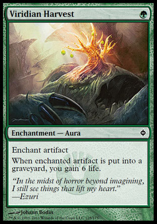 Viridian Harvest (New Phyrexia) Medium Play