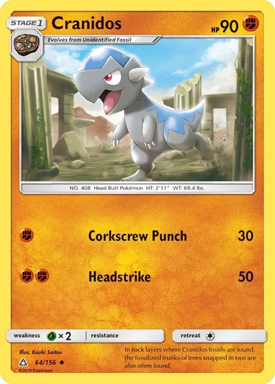 Cranidos (SM - Ultra Prism) Medium Play