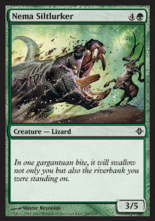 Nema Siltlurker (Rise of the Eldrazi) Light Play