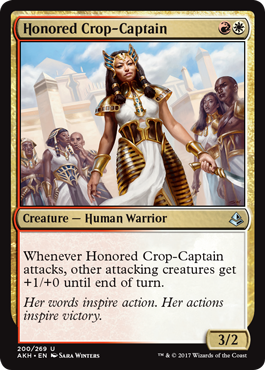 Honored Crop-Captain (Amonkhet) Light Play