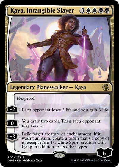 Kaya, Intangible Slayer (Phyrexia: All Will Be One) Light Play