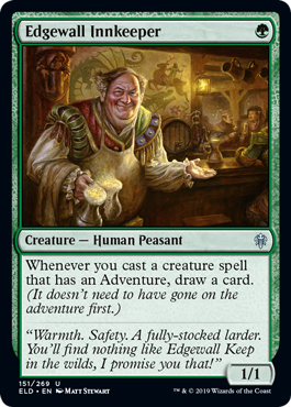 Edgewall Innkeeper (Throne of Eldraine) Light Play