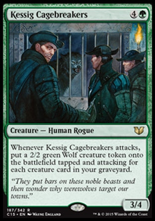 Kessig Cagebreakers (Commander 2015) Light Play
