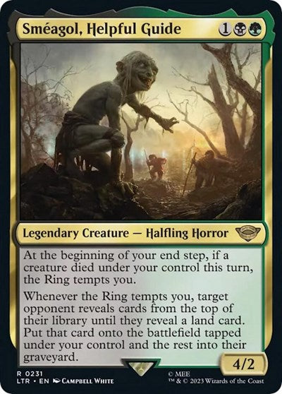 Smeagol, Helpful Guide (Universes Beyond: The Lord of the Rings: Tales of Middle-earth) Light Play Foil