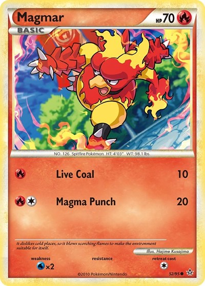 Magmar (Unleashed) Light Play