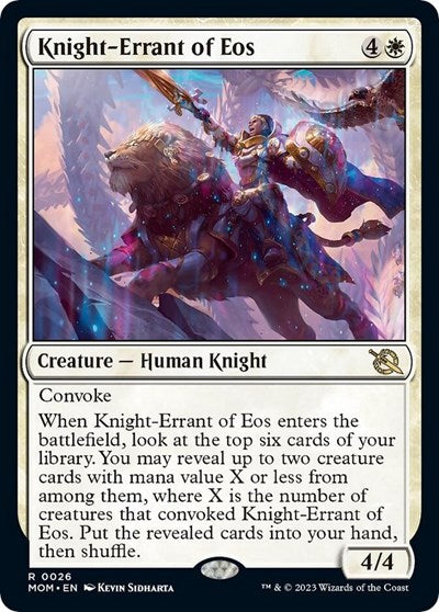Knight-Errant of Eos (March of the Machine) Light Play