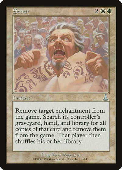 Scour (Urza's Destiny) Light Play