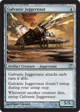 Galvanic Juggernaut (Innistrad) Light Play