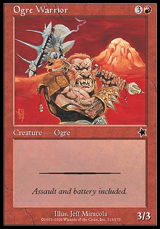 Ogre Warrior (Starter 1999) Heavy Play
