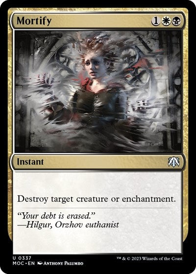 Mortify (Commander: March of the Machine) Light Play