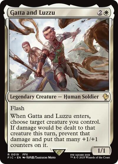 Gatta and Luzzu (Commander: FINAL FANTASY) Light Play