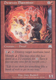Dwarven Blastminer (Onslaught) Medium Play
