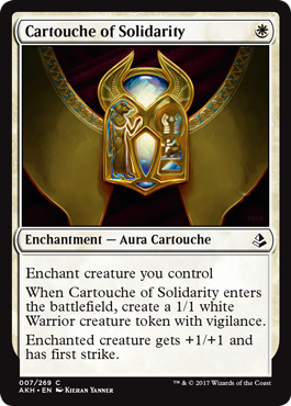 Cartouche of Solidarity (Amonkhet) Light Play