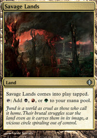 Savage Lands (Shards of Alara) Light Play Foil