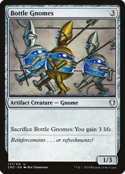 Bottle Gnomes (Commander Anthology Volume II) Light Play