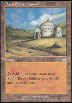 Daru Encampment (Onslaught) Light Play