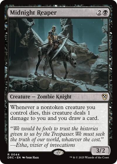 Midnight Reaper (Commander: Aetherdrift) Light Play