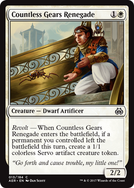 Countless Gears Renegade (Aether Revolt) Light Play