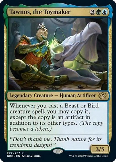 Tawnos, the Toymaker (The Brothers' War) Light Play