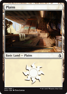 Plains (4) (Amonkhet) Light Play