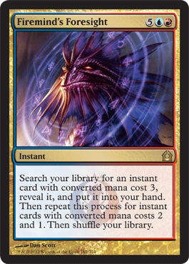 Firemind's Foresight (Return to Ravnica) Medium Play
