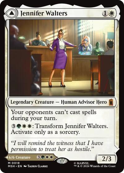 Jennifer Walters (Marvel Super Heroes) Light Play Foil
