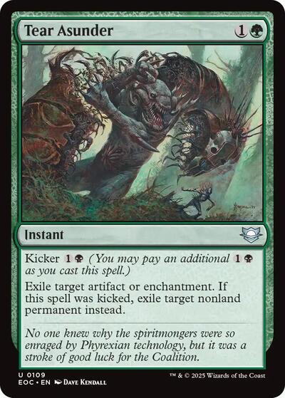 Tear Asunder (Commander: Edge of Eternities) Light Play
