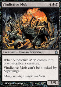 Vindictive Mob (Ravnica) Light Play