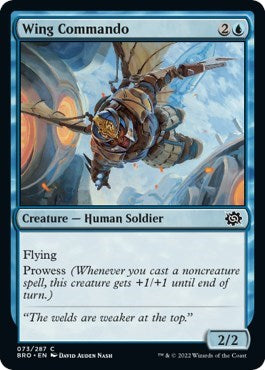 Wing Commando (The Brothers' War) Light Play