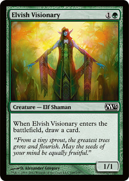 Elvish Visionary (Magic 2013 Core Set) Light Play