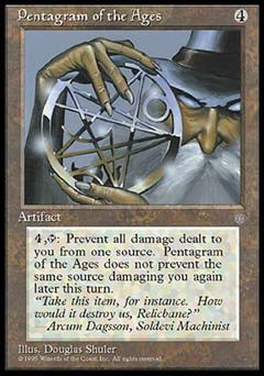 Pentagram of the Ages (Ice Age) Medium Play
